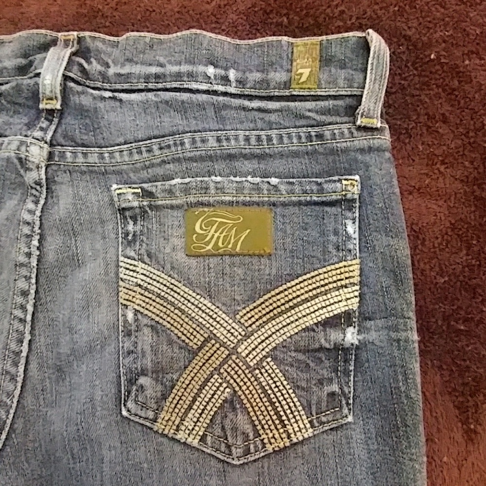 7 FAM Organic Cotton Gwenevere Spr Skny Jns sz28 - Picture 6 of 8